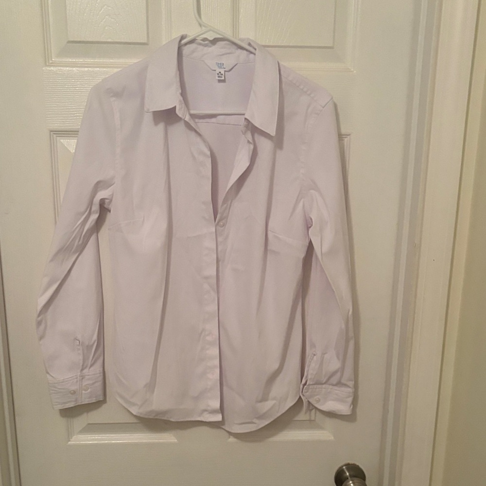 Time and Tru White Dress Shirt for Men